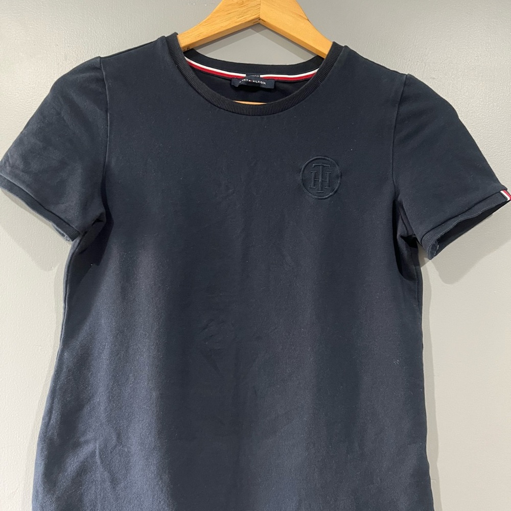 Tommy Hilfiger Navy Blue Crew Neck